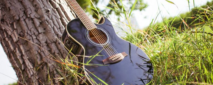 Countrygitarr, musik
